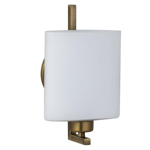 Arkansas Lighting 4093C-BB 10" H Brushed Brass Wall Sconce