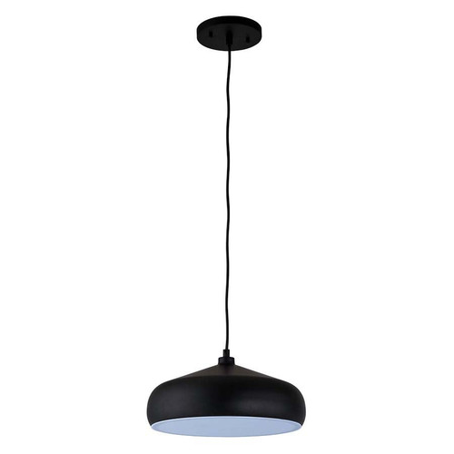 Arkansas Lighting 4166P-1 13-3/8" diameter Matte Black Pendant Arkansas Lighting 4166P-1 13-3/8" diameter Matte Black Pendant