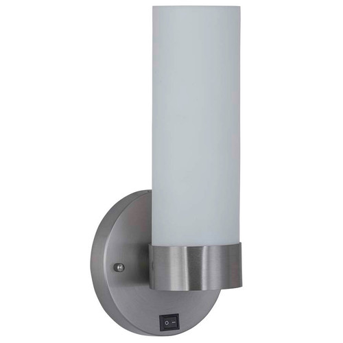 Arkansas Lighting 4275C-SN 12" Brushed Nickel Wall Sconce