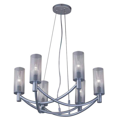 Arkansas Lighting 4374P 25-3/8" diameter Painted Brushed Nickel Pendant Arkansas Lighting 4374P 25-3/8" diameter Painted Brushed Nickel Pendant