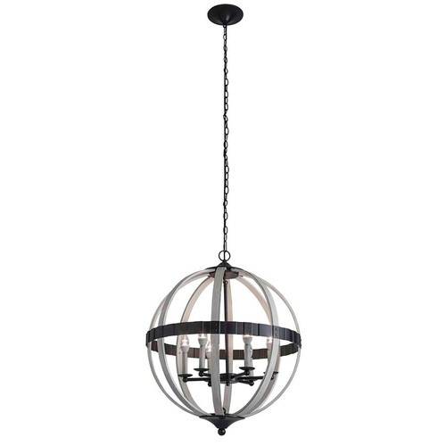 Arkansas Lighting 4408P 24" diameter Matte Black and Painted Antique White Pendant Arkansas Lighting 4408P 24" diameter Matte Black and Painted Antique White Pendant
