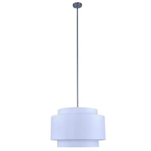 Arkansas Lighting 4422P 24" diameter Brushed Nickel 2-Layer Pendant