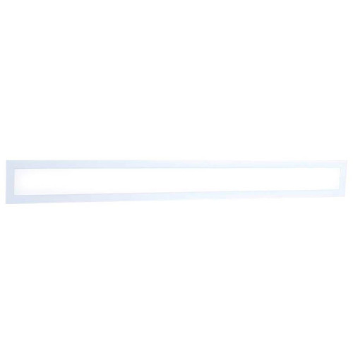 Arkansas Lighting 4427S-LED 48"W Origami White Integrated LED Linear Ceiling Fixture