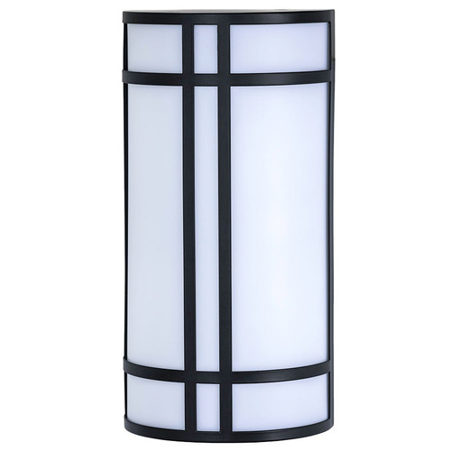 Arkansas Lighting 4499C 14"H Matte Black Wall Sconce