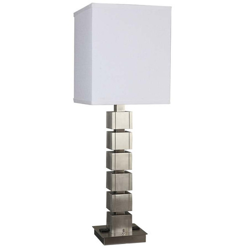 Arkansas Lighting 5690E2O 30"H Brushed Nickel Table Lamp