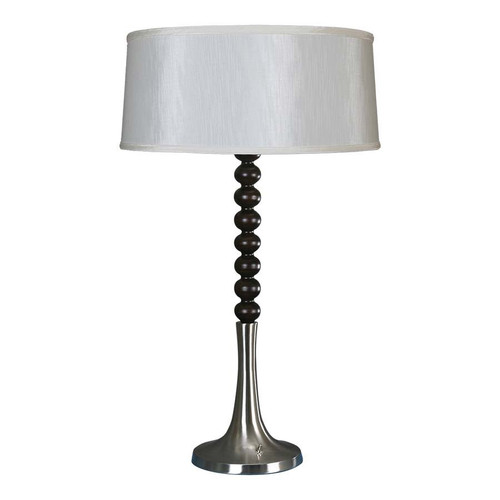 Arkansas Lighting 5833T 31" Espresso/Brushed Nickel Table Lamp