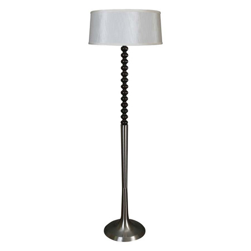 Arkansas Lighting 5835FKD 61.5" Espresso and Brushed Nickel Floor Lamp