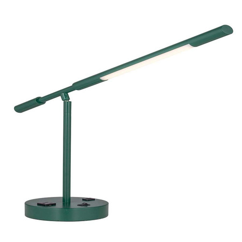 Arkansas Lighting 6115EOU-SB Starboard LED Desk lamp with up/down and side-to-side articulating arm. 3 watts 240 lumens 2700K LED array