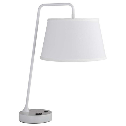 Arkansas Lighting 6512EO 24" Signal White Table Lamp