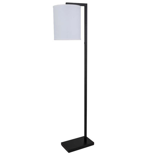 Arkansas Lighting 6515FKD-BK 64"H Matte Black Floor Lamp