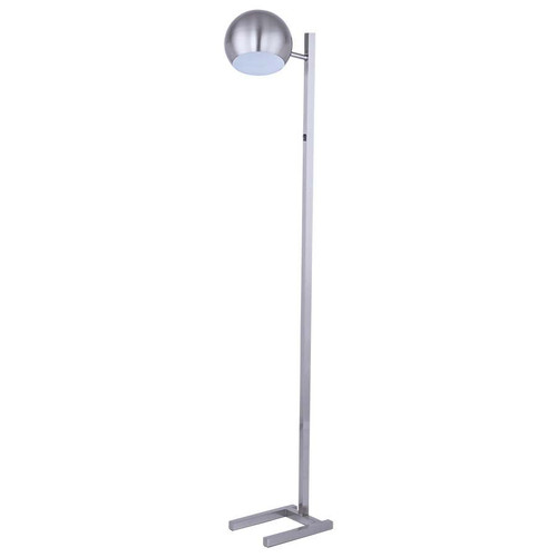 Arkansas Lighting 6580FKD-LED 62" Brushed Nickel Integrated LED Floor Lamp