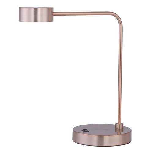 Arkansas Lighting 6603T-LED 16"H Oiled Bronze Aluminum Integrated LED Table Lamp