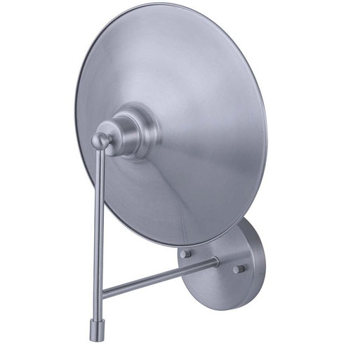 Arkansas Lighting 6639S Wall Lamp shown in Brushed Nickel with rotating arm.