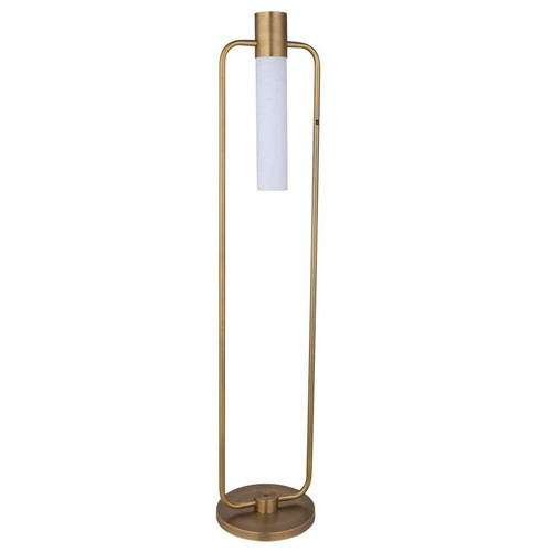 Arkansas Lighting 6761FKD-LED 60"H Brushed Brass Integrated LED Floor Lamp