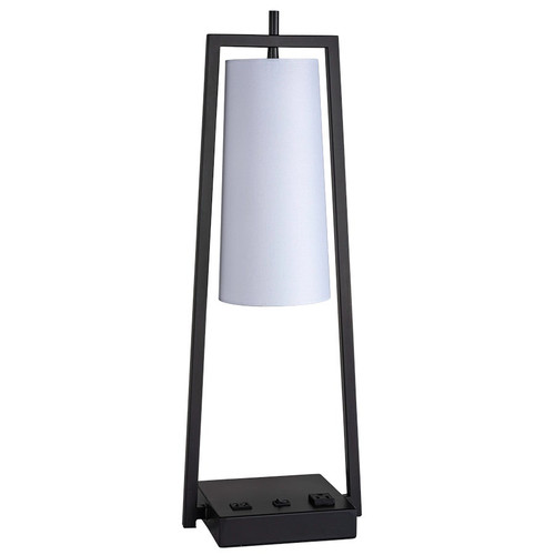 Arkansas Lighting 6803EO2U-ES 26"H Espresso Table Lamp