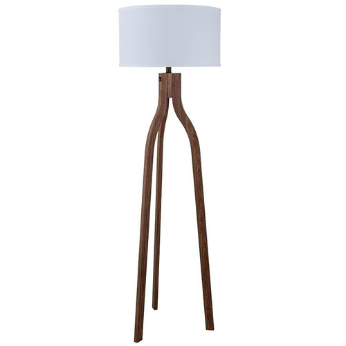 Arkansas Lighting 6817FKD 60"H Bleached Legno Floor Lamp