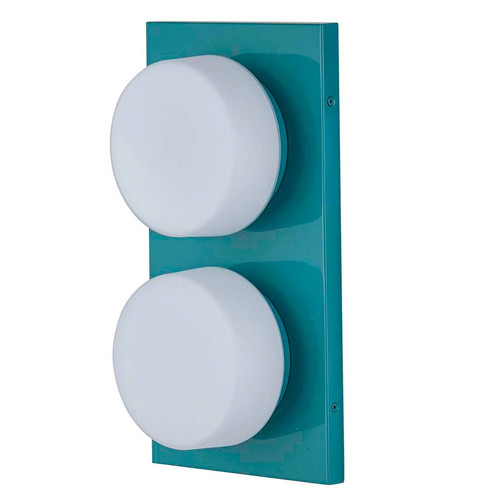Arkansas Lighting 6835S-TQ 15" H Turquoise Integrated LED Wall Sconce Arkansas Lighting 6835S-TQ 15" H Turquoise Integrated LED Wall Sconce