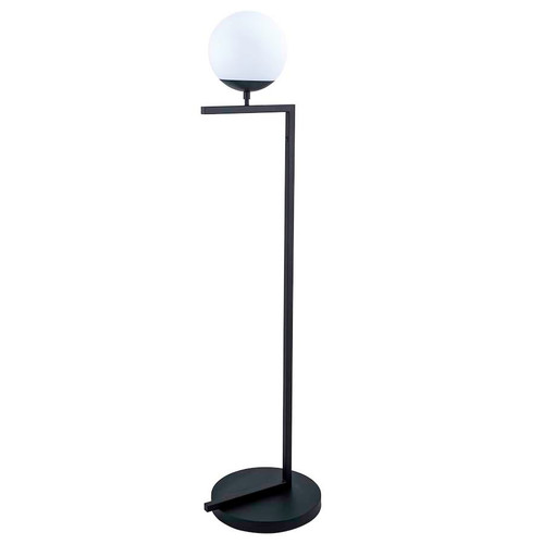 Arkansas Lighting 6890FKD-LED 53" Matte Black Integrated LED Floor Lamp