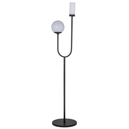 Arkansas Lighting 7028F 72"H Matte Black Floor Lamp