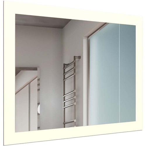 Arkansas Lighting M100A-3036-30DS90 30"W x 36"H LED Bathroom Mirror with 3" frosted panels