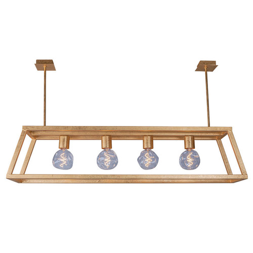 Arkansas Lighting P160A-S-120540120480-LS14-DR-P050 Rectangle Frame Pendant made of 1" Square Tube Arkansas Lighting P160A-S-120540120480-LS14-DR-P050 Rectangle Frame Pendant made of 1" Square Tube