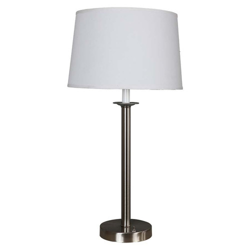 Arkansas Lighting Brushed Nickel 29-Inch Desk Lamp 29.25" Brushed Nickel Table Lamp