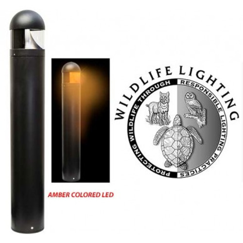 Dabmar D830-LED20-AMB AMBER LED PATH, WALKWAY AND AREA BOLLARD