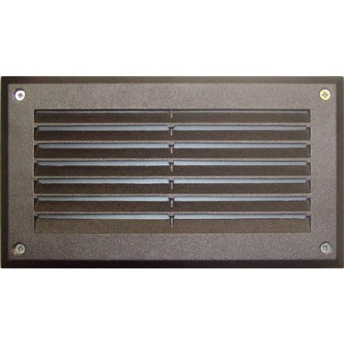 Dabmar DSL1000 RECESSED LOUVERED DOWN BRICK, STEP AND WALL FIXTURE
