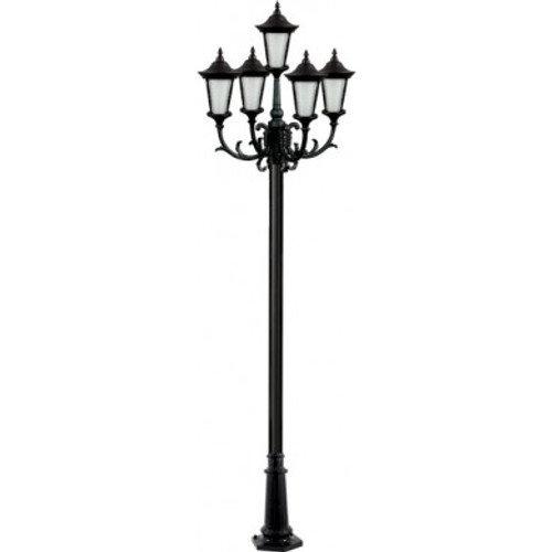 Dabmar GM1105 FIVE HEAD POST LIGHT FIXTURE