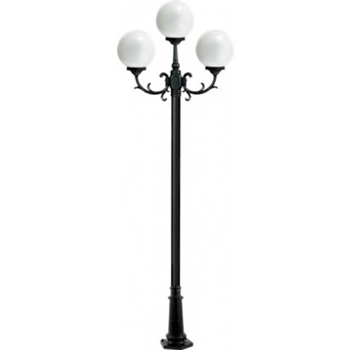 Dabmar GM2403 THREE HEAD POST LIGHT FIXTURE