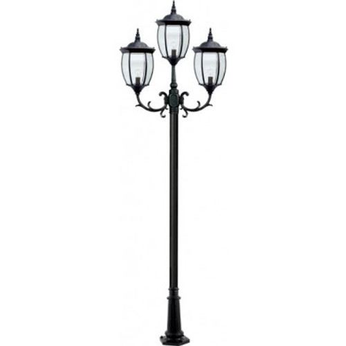 Dabmar GM3003 THREE HEAD POST LIGHT FIXTURE