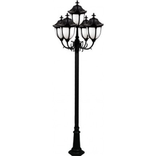 Dabmar GM5535 FIVE HEAD POST LIGHT FIXTURE