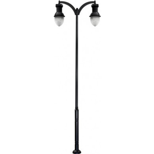 Dabmar GM9280 DUAL HEAD POST LIGHT FIXTURE