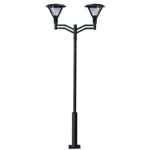 Dabmar GM9520 DUAL HEAD POST LIGHT FIXTURE