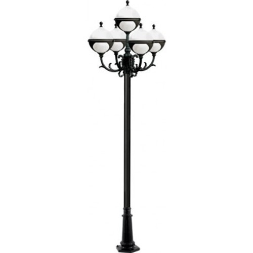 Dabmar GM9705 FIVE HEAD POST LIGHT FIXTURE