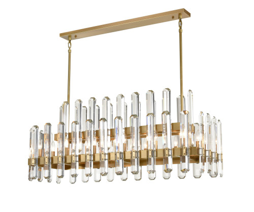 Zeev Lighting CD10332/14/AGB Clarion Collection Chandelier