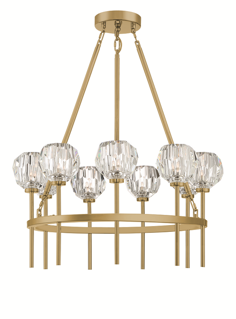 Zeev Lighting CD10270/9/AGB The Parisian Collection Chandelier