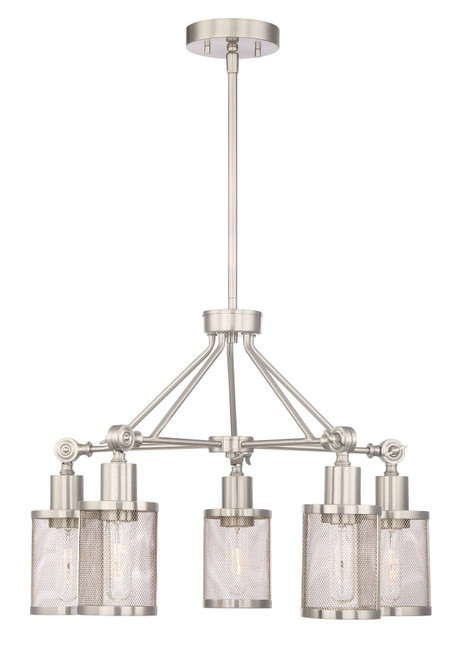 Zeev Lighting CD10183/5/BN The Geminus Collection Chandelier