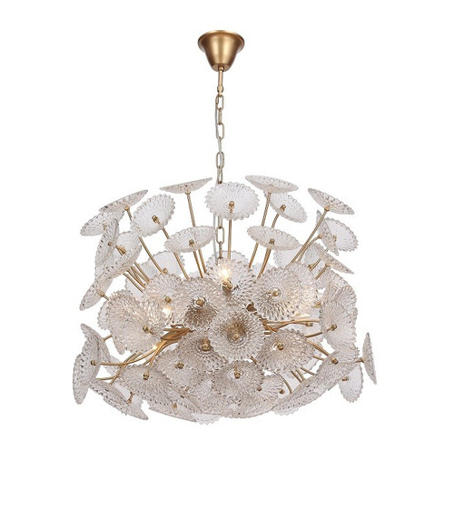 Zeev Lighting CD10289/8/GD The Floral Collection Chandelier