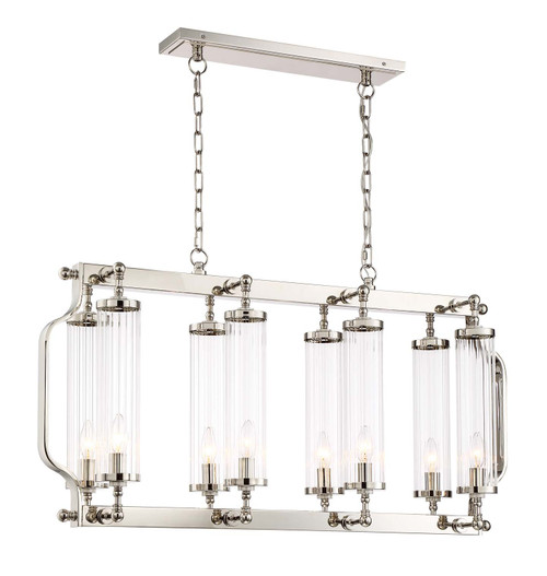 Zeev Lighting CD10171/8/PN The Regis Collection Chandelier