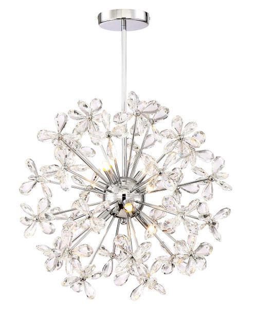 Zeev Lighting CD10207/8/CH The Adelle Collection Chandelier