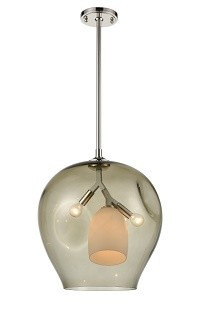 Zeev Lighting P30098/3/PN Aurora Collection Pendant