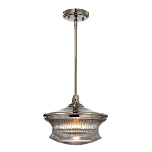 Zeev Lighting P30045/1/BN 1LT Pendant Light