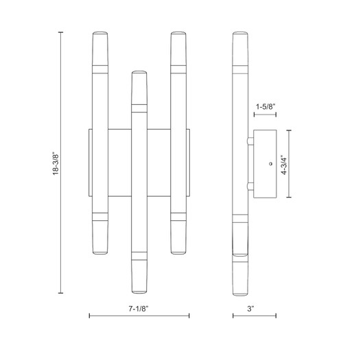 Kuzco Lighting WS19707 Draven Wall