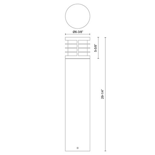 Kuzco Lighting EB47829 Blaine Bollards