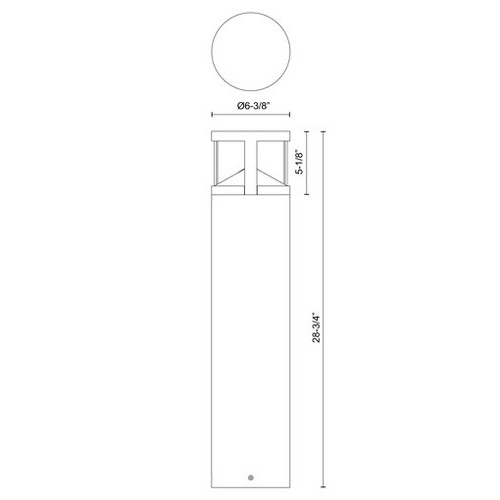 Kuzco Lighting EB83329 Dover Bollards