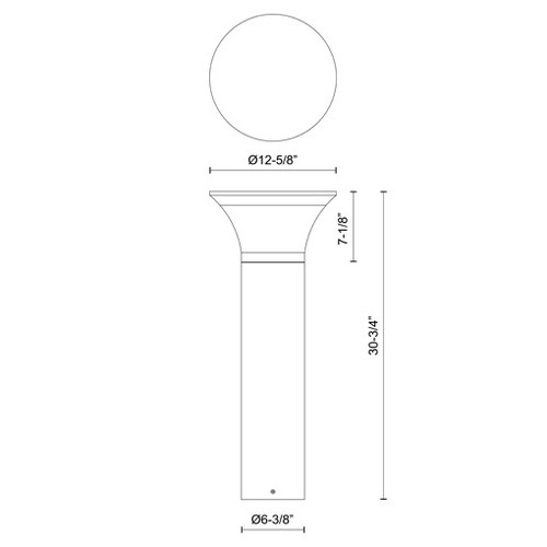 Kuzco Lighting EB48931 Kingsbury Bollards