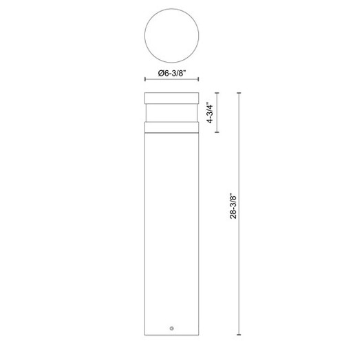 Kuzco Lighting EB48528 Windermere Bollards