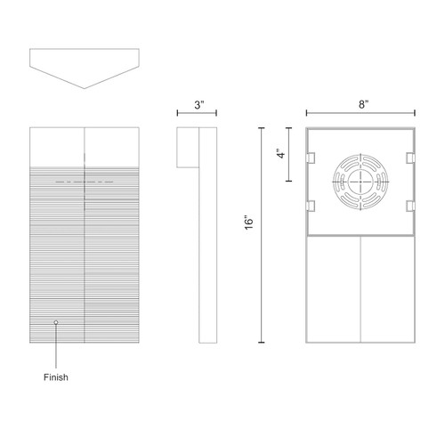 Kuzco Lighting EW54016 Element Wall