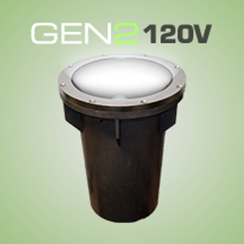 Techlight 1382 Genesis Gen2 120V Medium LED Burial Light